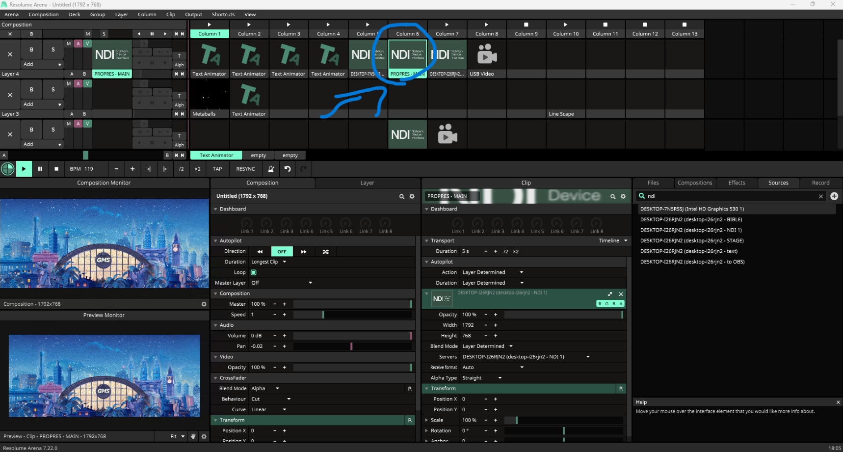 NDI Source PROPRES-MAIN