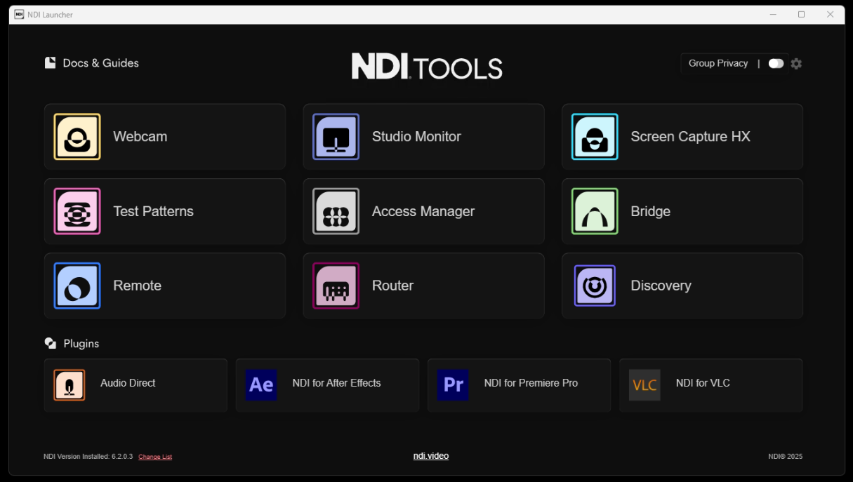 NDI Tools